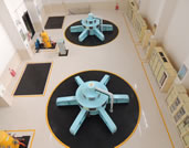 蹇家灣電站中控室